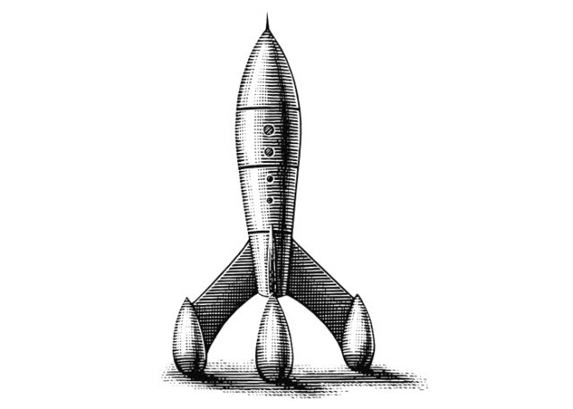 rocket art 